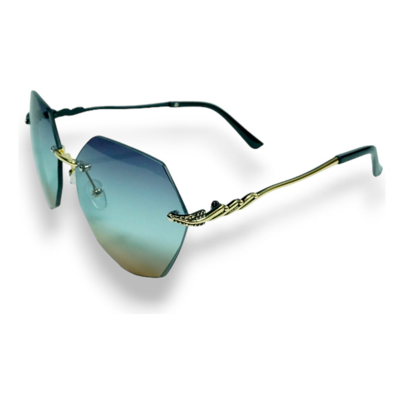 Lentes De Sol Biselados Con Protección Solar