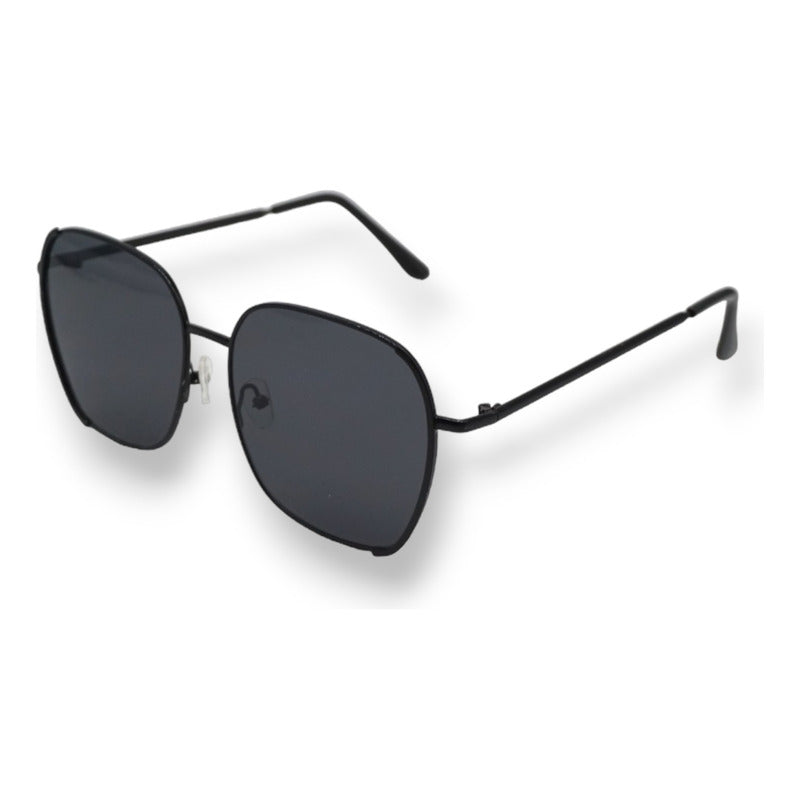 Lentes De Sol De Metal Con Protección Solar