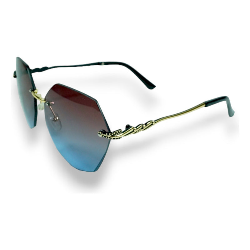 Lentes De Sol Biselados Con Protección Solar