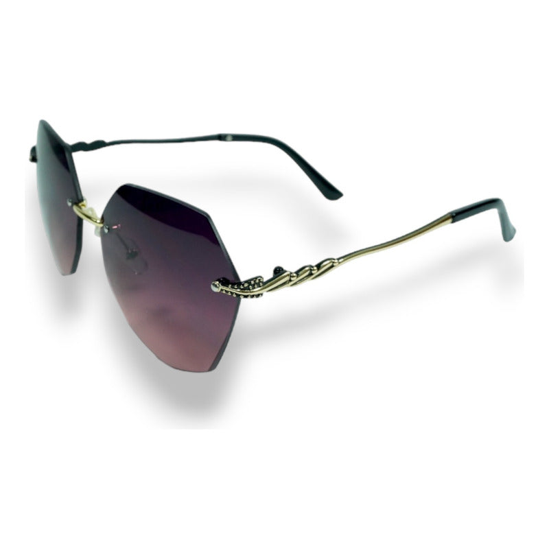 Lentes De Sol Biselados Con Protección Solar