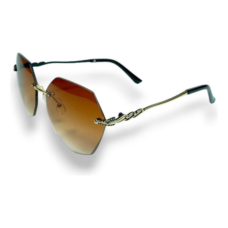 Lentes De Sol Biselados Con Protección Solar