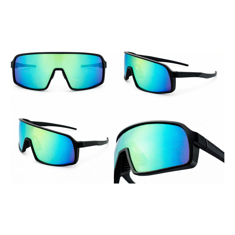Lentes De Sol Modelo 1009 Deportivos Ligeros Espejados