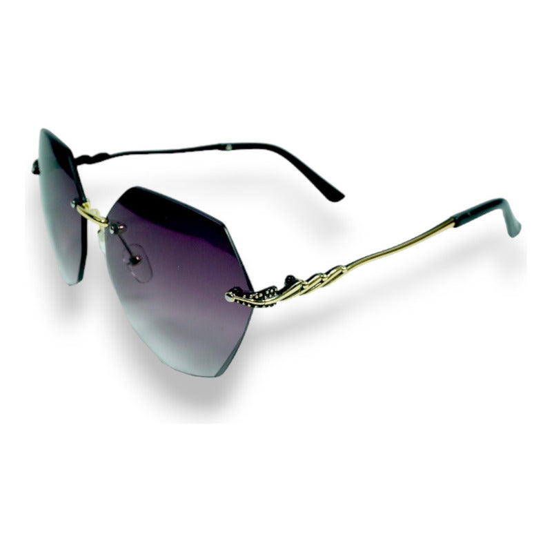 Lentes De Sol Biselados Con Protección Solar