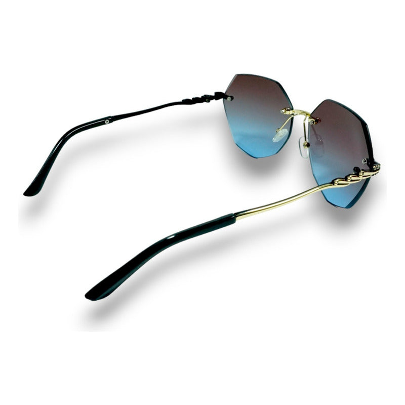 Lentes De Sol Biselados Con Protección Solar
